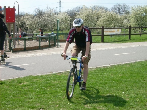 Výlet na kolech, duben 2011